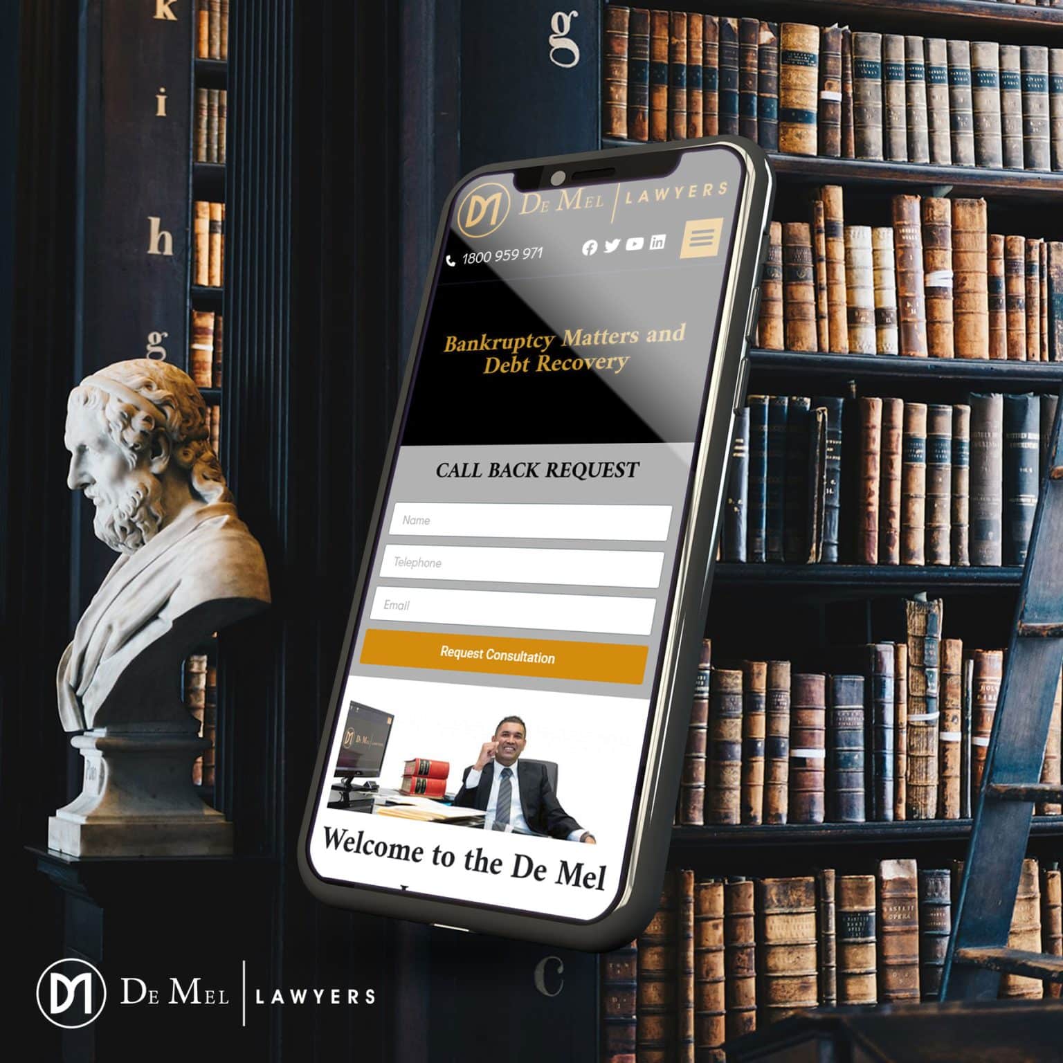 de_mel_lawyers mobile